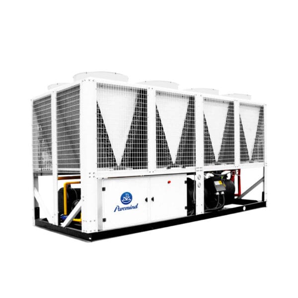 semi-hermetic air cooled screw chiller