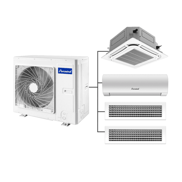 variable refrigerant flow cooling system