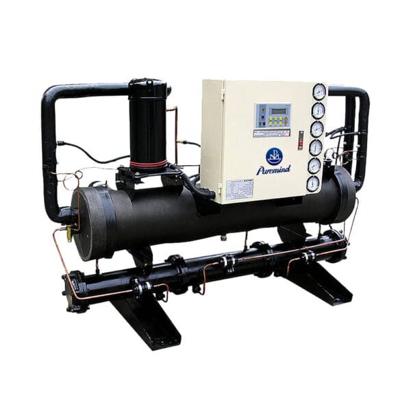 how does a scroll chiller work